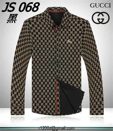 chemise gucci homme pas cher|Chemises de Luxe Homme .